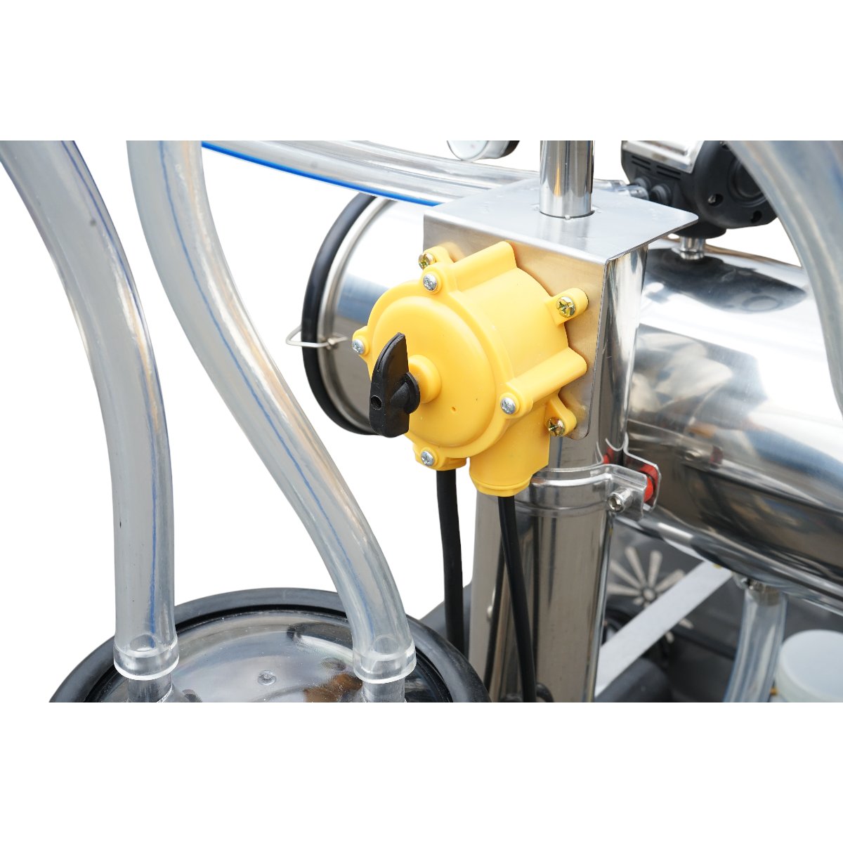 Aparat de muls oi 1 post 750W, 220V bidon inox 25L, grup de muls cu 2 mansoane, presiune vid 40-50 kPa, pulsatii 60-80 cpm